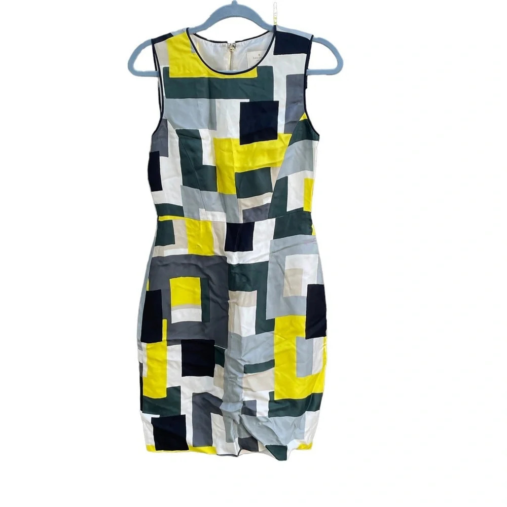 KATE SPADE MODERN GEOMETRIC DRESS